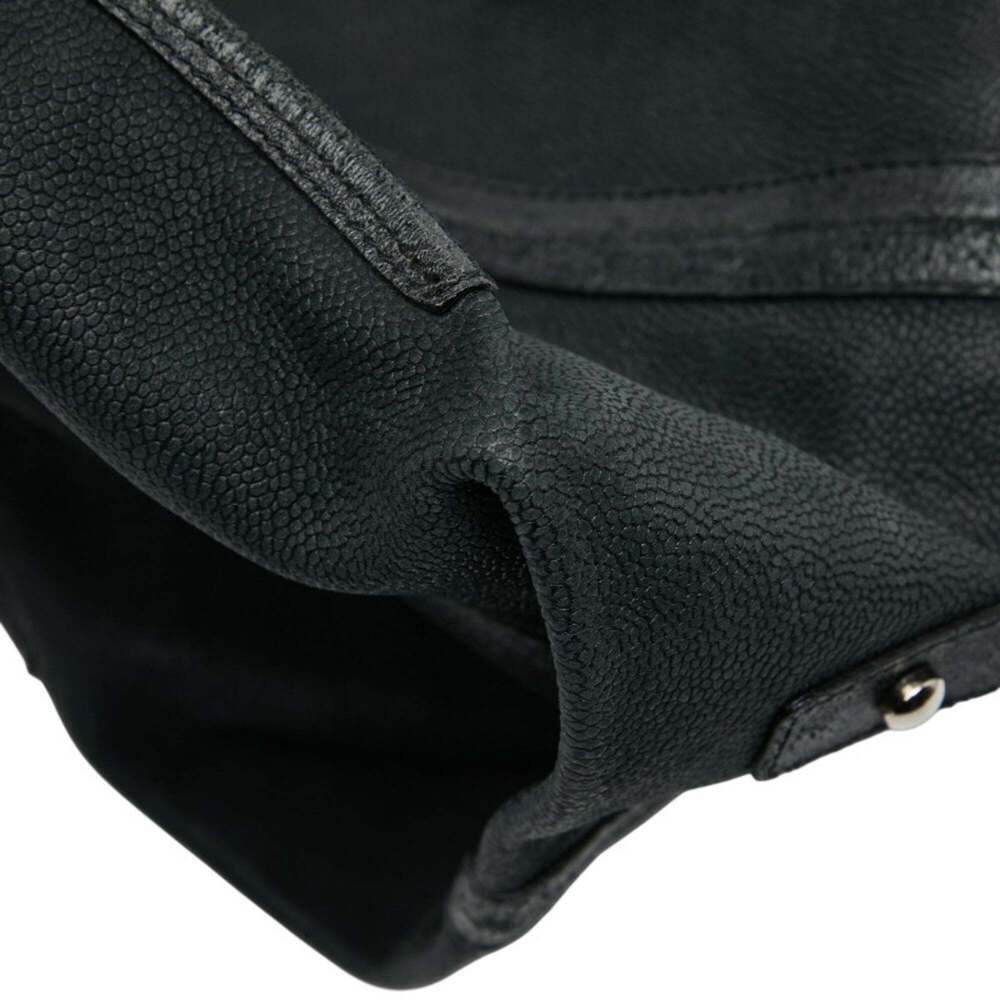 CHANEL Black Caviar Leather Tote Bag - Picture 7 of 15